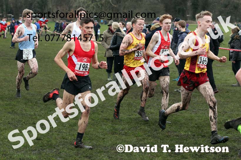 Senior boys, 2020 New Balance English Schools Champs., Sefton Park, Liverpool. Photo: David T. Hewitson/Sports for All Pics